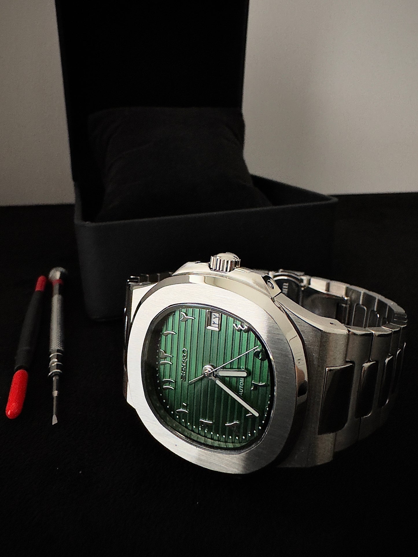 Seiko Arabic Dial Nautilus | Green