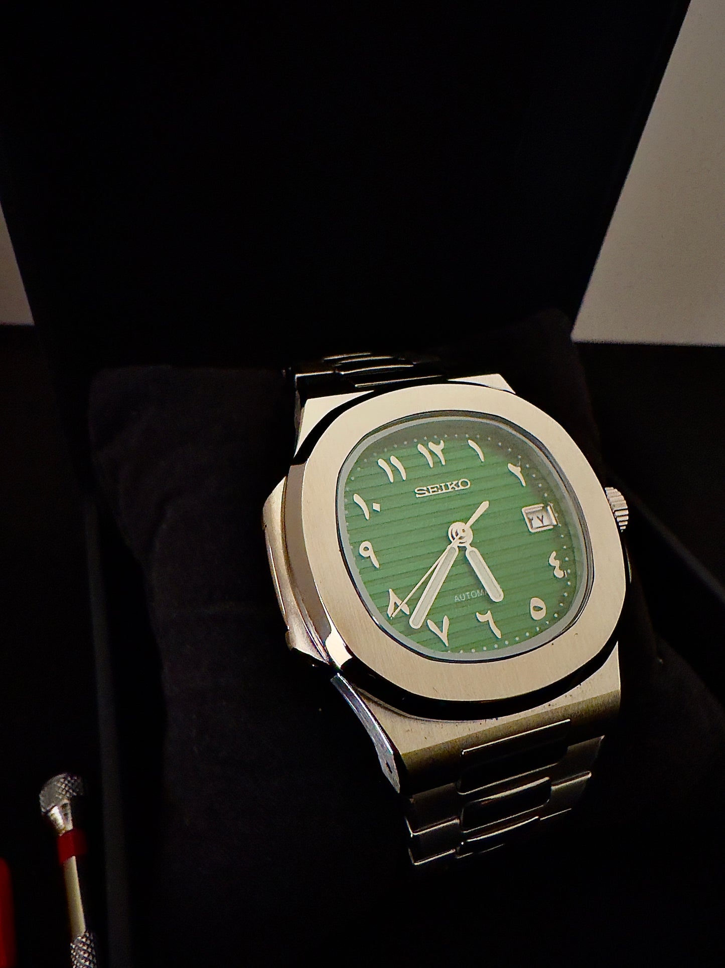 Seiko Arabic Dial Nautilus | Green