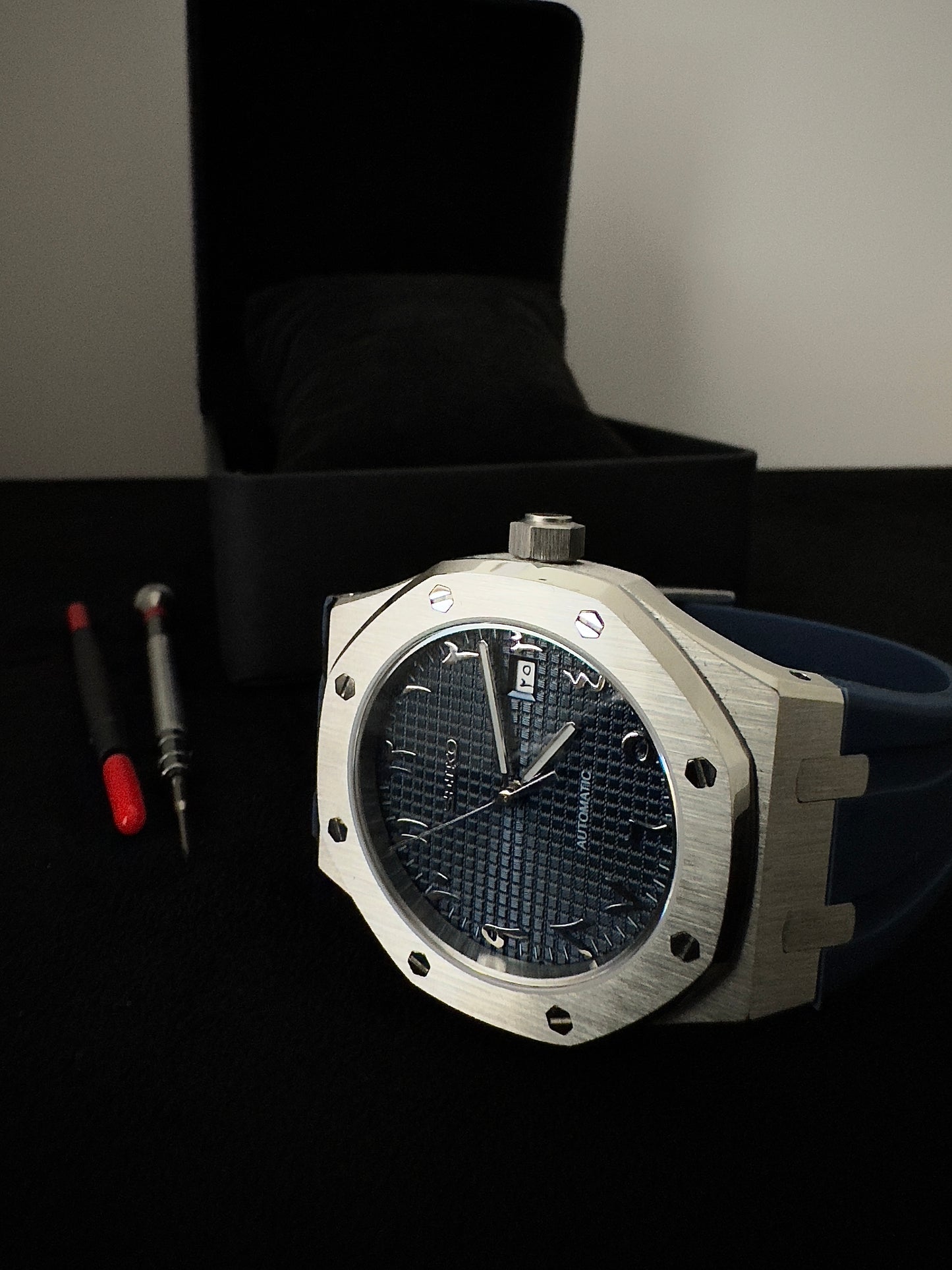 Seiko Arabic Dial Royal | Royal Blue (Rubber)