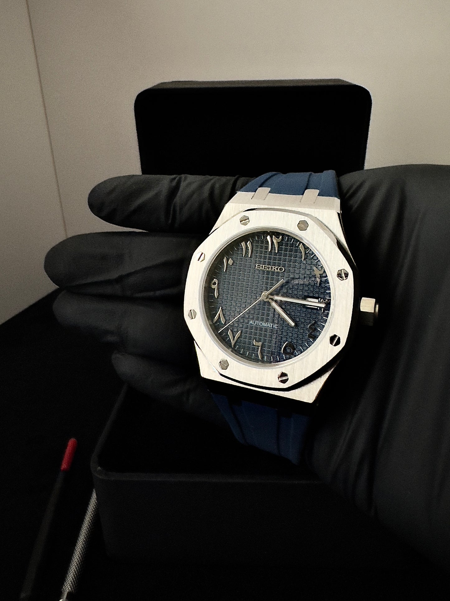 Seiko Arabic Dial Royal | Royal Blue (Rubber)