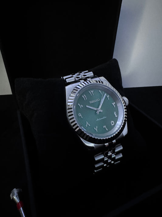 Seiko Arabic Dial Dateless | Green