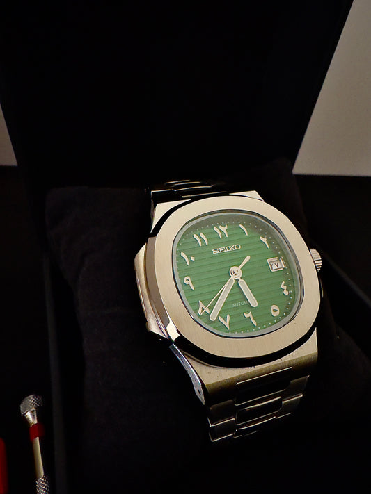 Seiko Arabic Dial Nautilus | Green