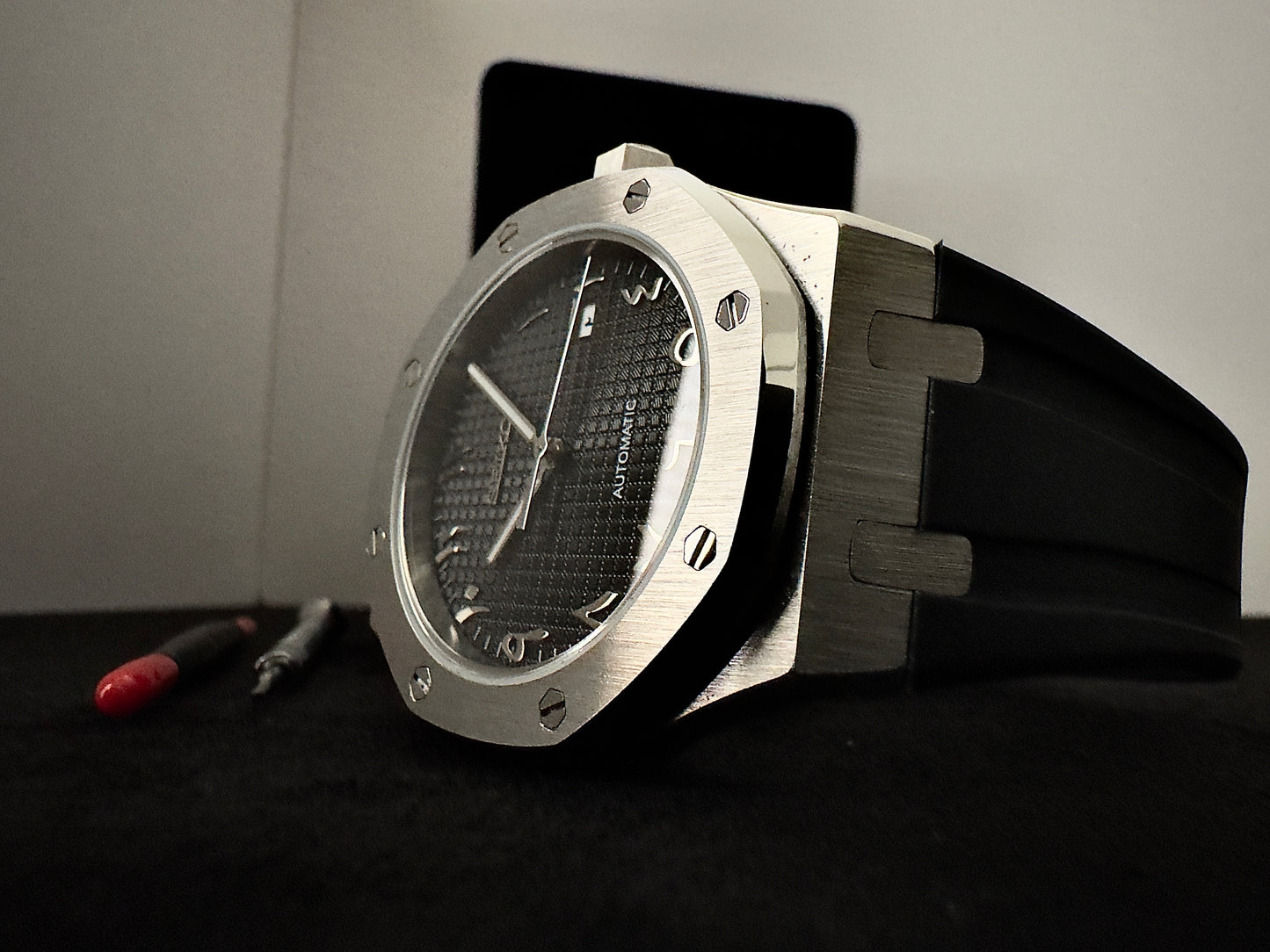 Seiko Arabic Dial Royal | Black (Rubber)