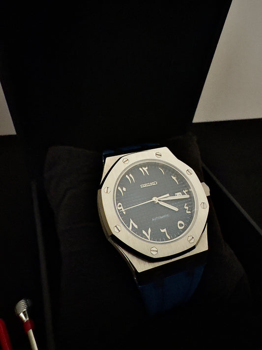Seiko Arabic Dial Royal | Royal Blue (Rubber)